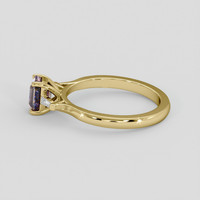 1.12 Ct. Bi Color Sapphire Ring, 14K Yellow Gold 4