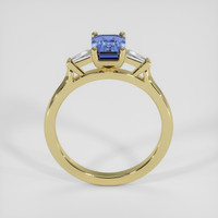 1.05 Ct. Bluish Purple Sapphire Ring, 14K Yellow Gold 3