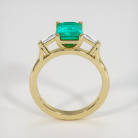 1.97 Ct. Emerald Ring, 18K Yellow Gold 3