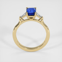 1.64 Ct. Blue Sapphire Ring, 18K Yellow Gold 3