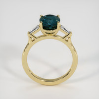 2.54 Ct. Sapphire Ring, 18K Yellow Gold 3