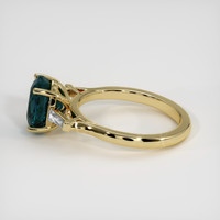 2.54 Ct. Sapphire Ring, 18K Yellow Gold 4