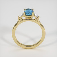 1.25 Ct. Sapphire Ring, 18K Yellow Gold 3