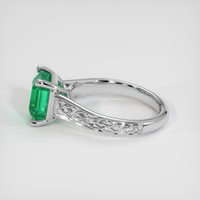 2.61 Ct. Emerald Ring, Platinum 950 4