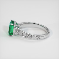1.89 Ct. Emerald Ring, Platinum 950 4