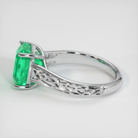 2.81 Ct. Emerald Ring, Platinum 950 4