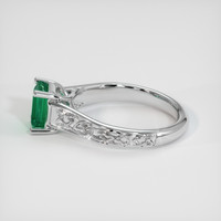 1.05 Ct. Emerald Ring, Platinum 950 4