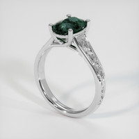 2.32 Ct. Gemstone Ring, Platinum 950 2