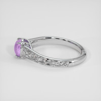 1.32 Ct. Purple Sapphire Ring, Platinum 950 4