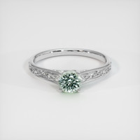 0.86 Ct. Sapphire Ring, Platinum 950 1