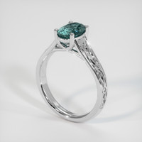 1.44 Ct. Sapphire Ring, Platinum 950 2