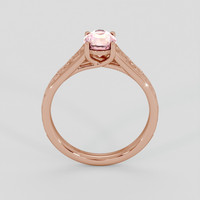 1.14 Ct. Bi Color Sapphire Ring, 14K Rose Gold 3