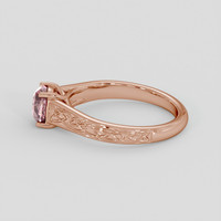 1.14 Ct. Bi Color Sapphire Ring, 14K Rose Gold 4