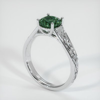 1.66 Ct. Sapphire Ring, 14K White Gold 2