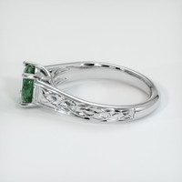 1.66 Ct. Sapphire Ring, 18K White Gold 4
