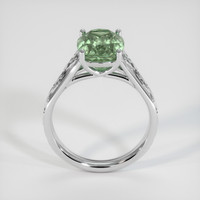 3.64 Ct. Sapphire Ring, 18K White Gold 3