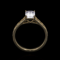 3.67 Ct. Gemstone Ring, 14K Yellow Gold 3