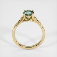0.90 Ct. Sapphire Ring, 14K Yellow Gold 3