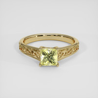1.25 Ct. Gemstone Ring, 18K Yellow Gold 1