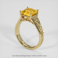 2.81 Ct. Gemstone Ring, 18K Yellow Gold 2