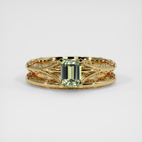0.87 Ct. Gemstone Ring, 18K Yellow Gold 1