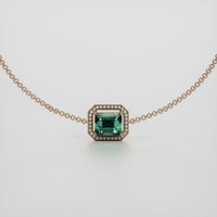 1.04 Ct.Tw. Gemstone Bracelet, 14K Rose Gold 1