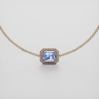 1.20 Ct.Tw. Gemstone Bracelet, 14K Rose Gold 1