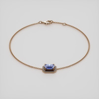 <span>1.20</span>&nbsp;<span class="tooltip-light">Ct.Tw.<span class="tooltiptext">Total Carat Weight</span></span> Gemstone Bracelet, 14K Rose Gold 2