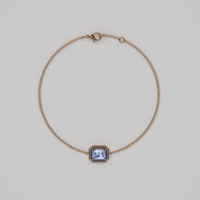 1.20 Ct.Tw. Gemstone Bracelet, 14K Rose Gold 3