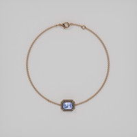 <span>1.20</span>&nbsp;<span class="tooltip-light">Ct.Tw.<span class="tooltiptext">Total Carat Weight</span></span> Gemstone Bracelet, 14K Rose Gold 3