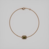 <span>0.89</span>&nbsp;<span class="tooltip-light">Ct.Tw.<span class="tooltiptext">Total Carat Weight</span></span> Gemstone Bracelet, 14K Rose Gold 3