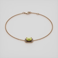 1.03 Ct.Tw. Gemstone Bracelet, 14K Rose Gold 2