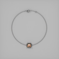 <span>1.15</span>&nbsp;<span class="tooltip-light">Ct.Tw.<span class="tooltiptext">Total Carat Weight</span></span> Gemstone Bracelet, 18K White Gold 3