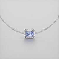 1.20 Ct.Tw. Gemstone Bracelet, 18K White Gold 1