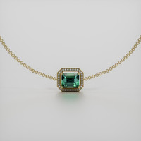 1.04 Ct.Tw. Gemstone Bracelet, 18K Yellow Gold 1