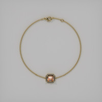 1.15 Ct.Tw. Gemstone Bracelet, 18K Yellow Gold 3