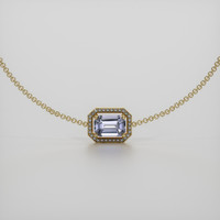 1.06 Ct.Tw. Gemstone Bracelet, 18K Yellow Gold 1