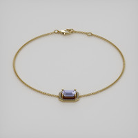 1.06 Ct.Tw. Gemstone Bracelet, 18K Yellow Gold 2