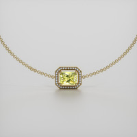 1.03 Ct.Tw. Gemstone Bracelet, 18K Yellow Gold 1