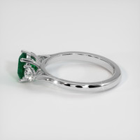 1.20 Ct. Emerald Ring, Platinum 950 4