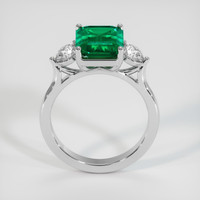 2.22 Ct. Emerald Ring, Platinum 950 3