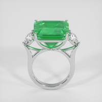 10.65 Ct. Emerald Ring, Platinum 950 3