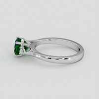 1.31 Ct. Emerald Ring, Platinum 950 4