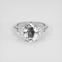 3.23 Ct. Gemstone Ring, Platinum 950 1