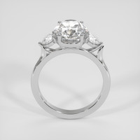 3.23 Ct. Gemstone Ring, 14K White Gold 3