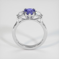 2.60 Ct. Purple Sapphire Ring, 14K White Gold 3