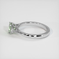 0.99 Ct. Sapphire Ring, 18K White Gold 4