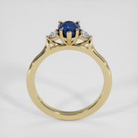 1.33 Ct. Blue Sapphire Ring, 14K Yellow Gold 3