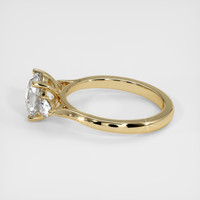 2.08 Ct. White Sapphire Ring, 14K Yellow Gold 4