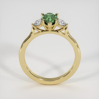 1.62 Ct. Green Sapphire Ring, 14K Yellow Gold 3
